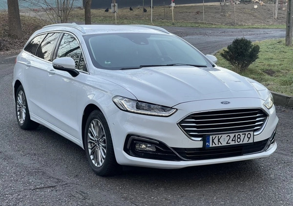 Ford Mondeo cena 93999 przebieg: 62300, rok produkcji 2021 z Kraków małe 46